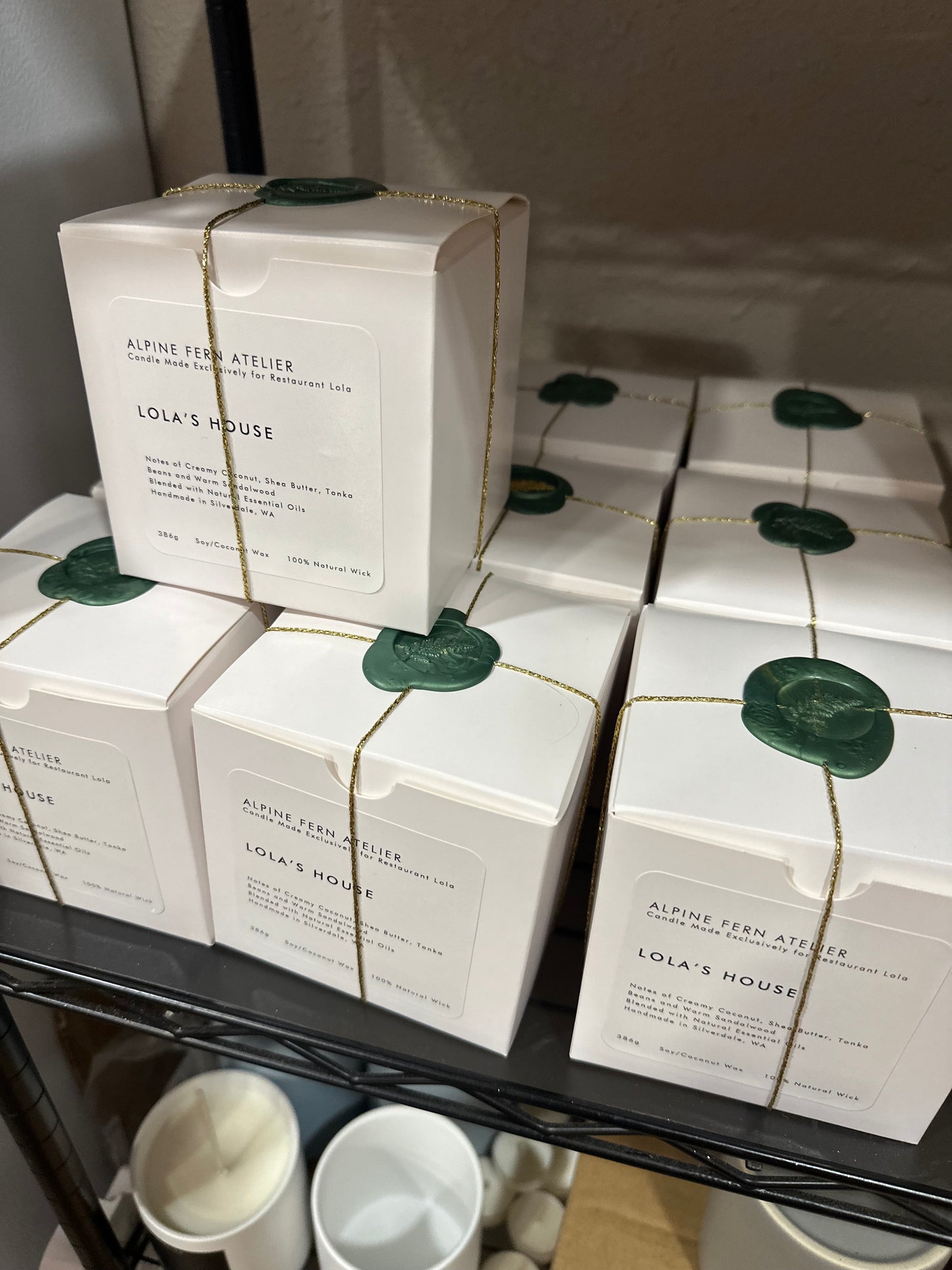 Discontinued or Exclusive Candle - Handmade Vessel and Hand Poured Wax, 290g | Alpine Fern Atelier